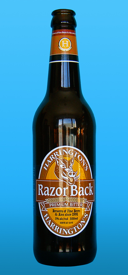 Our Beers, Harrington's - Razor Back Premium Bitter , Harrington's - Razor Back Premium Bitter (Retired), Harrington's Razor Back Premium Bitter , Harrington's Razor Back Premium Bitter (Retired), Harringtons - Razor Back Premium Bitter , Harringtons - Razor Back Premium Bitter (Retired), Harringtons Razor Back Premium Bitter , Harringtons Razor Back Premium Bitter Retired